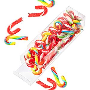 Eco friendly Gift Box Square Containers Transparent Packing Box Party Favors, Wedding, Birthday, Thanksgiving, Halloween 2