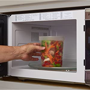 Storage Box Deli Food Storage Containers With Lids 32 Ounce, Quart Pack of 24 - Plastic Microwaveable Container 3