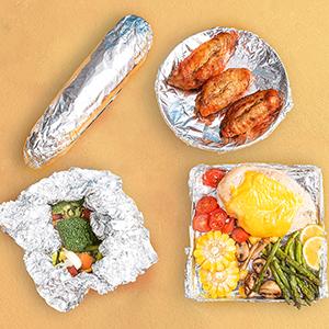 Food Wrapping Big Roll Aluminium Foil Roll Used For Food Packaging Alloy 8011 And 1235 Manufacture raw material 1