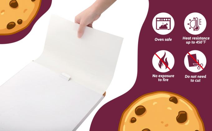 Bleached With Unbleached Greaseproof Paper For Food Wrapping,Environmental Friendly And Green Greaseproof Food Packaging 0