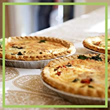 Food BakingAluminium Food Containers With Lids Heavy Duty Disposable Aluminum Foil For Catering Party Meal Prep Freezer 5