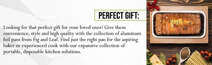 Food BakingAluminium Food Containers With Lids Heavy Duty Disposable Aluminum Foil For Catering Party Meal Prep Freezer 6