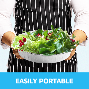 Disposable Food Storage Containers for Cooking, Baking and Meal Prep Storing, Baking, Meal Prep & Reheating Freezer 3