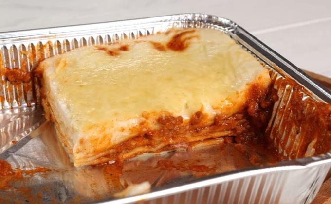 Rectangular Aluminium Foil Food Container, Airlines Fast Food Delivery, Reheating, Baking, Roasting, Meal Prep, to-Go 11