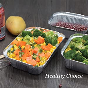 Compartments Takeaway Eco Friendly Dinnerware Flat Board Lids, Hot Cold Freezer Oven Safe Treat Goodie Party Leftovers 2