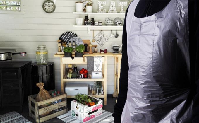 Compostable Biodegradable Personal Protective Disposable Apron Medical Dental Cooking Food Industry Safety Security 0