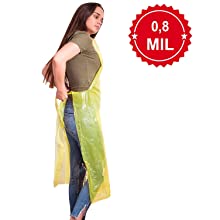 Compostable Biodegradable Personal Protective Disposable Apron Medical Dental Cooking Food Industry Safety Security 24