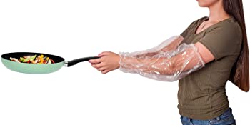 Compostable Biodegradable Personal Protective Disposable Long Sleeve Arm Sleeves Protect Covers Oversleeves Protectors 6