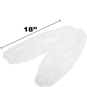Compostable Biodegradable Personal Protective Disposable Long Sleeve Arm Sleeves Protect Covers Oversleeves Protectors 10