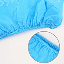 Extra Thick Disposable Shoe & Boot Covers | Durable & Water Resistant Booties | Anti-Slip | One Size Fits Most 9