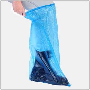 Extra Thick Disposable Shoe & Boot Covers | Durable & Water Resistant Booties | Anti-Slip | One Size Fits Most 19