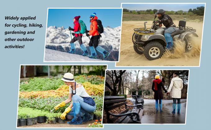 Extra Thick Disposable Shoe & Boot Covers | Durable & Water Resistant Booties | Anti-Slip | One Size Fits Most 21