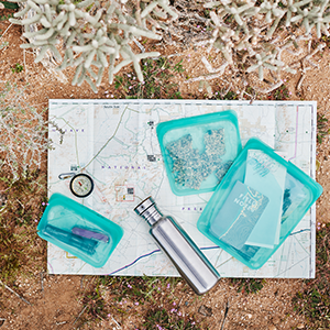 Silicone, Storage, Bag, Reusable, Gallon, Sandwich, Ziplockk, Alternative, Freezer, Plastic, Snack