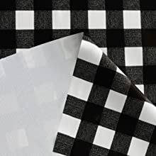 Flannel Backed Tablecloth, Indoor/Outdoor Tablecloth Non Toxic Christmas PVC Vinyl Holiday Kitchen Tablecloth Eco-Friend 13