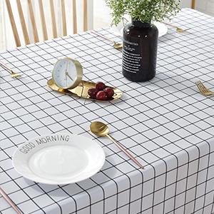 Heavy Duty Vinyl Oilcloth Tablecloth PVC Waterproof Wipeable Spillproof Peva Tablecloth For Spring Outdoor Camping 6
