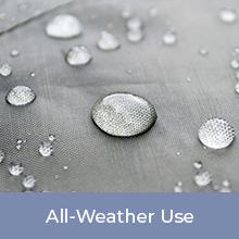 CARGOES COVER CANVAS & SUPPLY Canvas Tarpaulin for Roof, Outdoor, Patio. Rain or Sun (Reversible, Silver and Black) 1