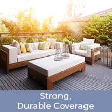 CARGOES COVER CANVAS & SUPPLY Canvas Tarpaulin for Roof, Outdoor, Patio. Rain or Sun (Reversible, Silver and Black) 3