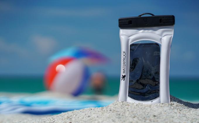 BAGEASE Mobile Phone Holder With Transparent Window Outdoor Dry Bag Sports Running Underwater Cellphone Pouch Airtight 0