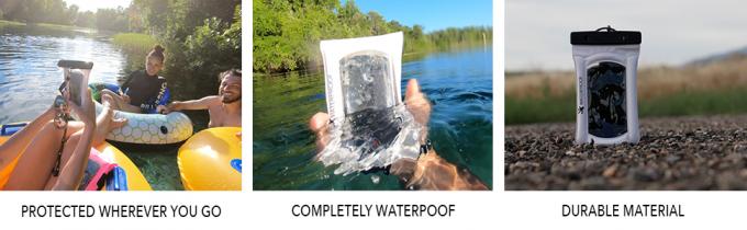 BAGEASE Mobile Phone Holder With Transparent Window Outdoor Dry Bag Sports Running Underwater Cellphone Pouch Airtight 3