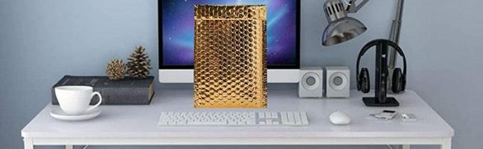 Holographic Shockproof Shipping Cosmetic Brush Glossier Bubble Pouch Ziplockk Cosmetic Brush Travel Cosmetic Bottle Bag 0