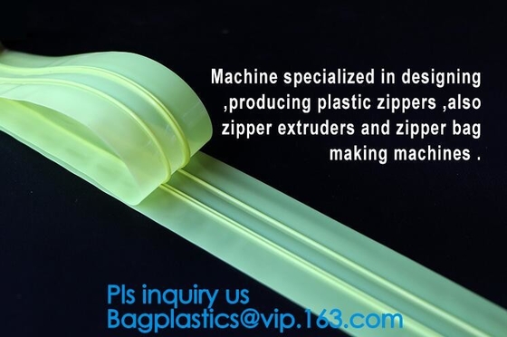 press lok inequilateral double track zipper, PE Press Lock Zipper For Pouch Food Bagcustom plastic pp bag press lok zipp