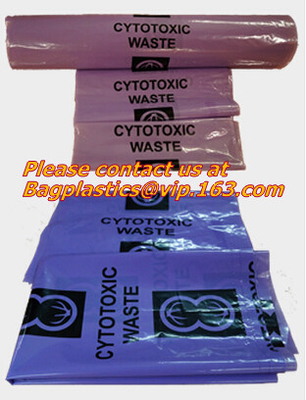 Cytotoxic Waste Bags Clinical Autoclavable Biohazard Bags Transport Bags Blood Bags