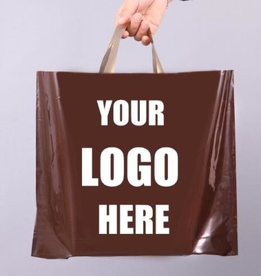 Glossy Retail Bags - Shopping Bags For Boutique - Boutique Bags - Plastic Shopping Bags Trade Shows Vendor Supplies