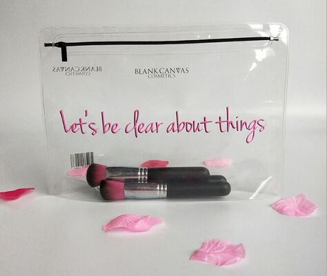 Transparent Travel Slider Cosmetic Travel Bag Toiletry Bag Makeup Organizer For Women, Holographic Makeup Bag Travel