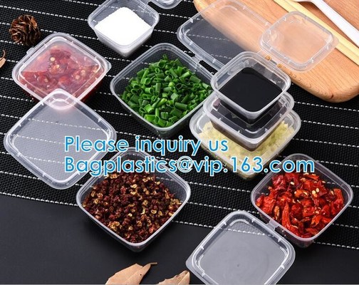 Sauce Pot Chutney Cups Slime Storage Container Box With Lids Kitchen Organizer Drop Ship Baking Jelly Dessert Cup