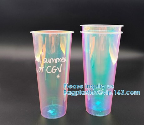 Glitter Water Cup Creative Straw Cup Gift Home Office Double Layer Heat Cold Insulation Eco-Friendly Milk Shake Smoothie