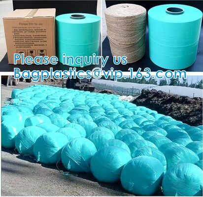 UV Resistant Preserve Silage, Hay, Maize Protection Wrap Film Agriculture Grass Bale Pack Silage Stretch Film
