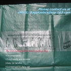 biodegradable product, bio bag, biodegradable custom logo print, Carrier Punch Hole Handle Shopping Plastic Die Cut Bag