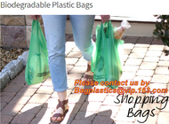 OEM/ODM accepted printed compostable die cut plastic trash bags, EN13432 BPI OK Home ASTM D6400 certified cheap price