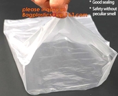 custom made biodegradable and compostable plastic garbage rolls bags, Compostable hospital resealable bag
