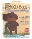 Earth-Friendly Dog 100% Compostable Bags For Poop,4Refill Rolls,60Bags Total, Pet Dog Waste Poop Plastic Garbage Bag 100