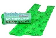 Diapers bag for newborn,waste bag, disposable nappy diaper bags, Compostable Baby Diaper Nappy Bags/Garbage Bags for Hom