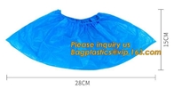 custom waterproof SMS pp non woven medical surgical use Polypropylene Disposable Shoe Cover non skid anti skid bagease