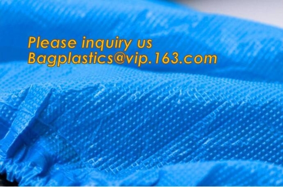 THICK DISPOSABLE,DUST-PROOF,CPE COATED,SMS BOOT COVER,NON WOVEN SHOE COVER,heavy duty polypropylene fabric shoes cover