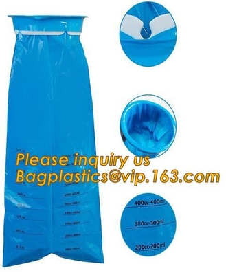 China custom medical disposable emesis vomit bags,disposible 1000ML cheap Emesis 1500ml Plastic Vomit Bags bagease packa