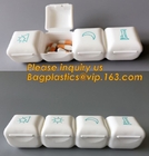 Clear Cute Round small Plastic Weekly 7 Days Pill Box,eco-friendly wholesale plastic pill box, high quality pill case, c