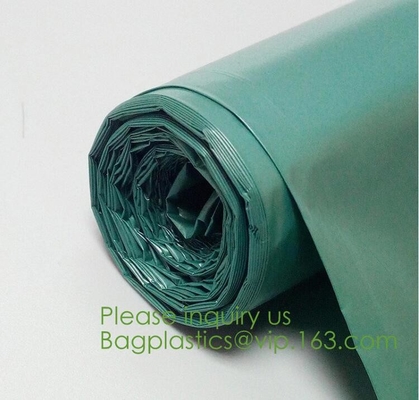 Hospital Medical Custom Cassava Scented Compostable Eco pack Bio Degradable Garbage Bags With Logo, Bagease Bagplastics