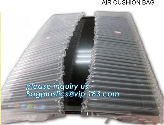 air cushion pillow bags, inflatable air filled pillow bag, shockproof recycable air pillow glass bottle bag, bagplastics