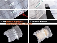 Safety Fill Plastic Inflatable Air Cushion Bubble Protection Packaging Bag, Strapping air inflatable cusioning film bag, voi