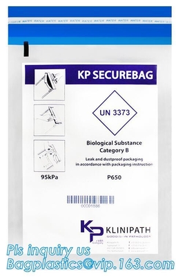 Confidential Document Bags Antistatic Security Bags Evidence & Chain of Custody Bags Patient's Medicine Protection Bags