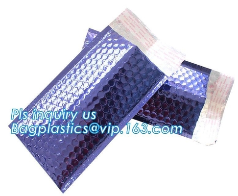 Colored Coex Film Metallic Bubble Mailer Envelope Metallic Padded Bubble Mailers Shipping Envelopes