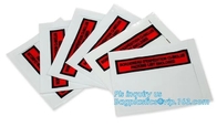 Emailing Zip Lock Packing List Enclosed Envelopes Tamper-Evident Deposit Bags Ziplockk Pocket, Mail Pocket Bags, Envelope