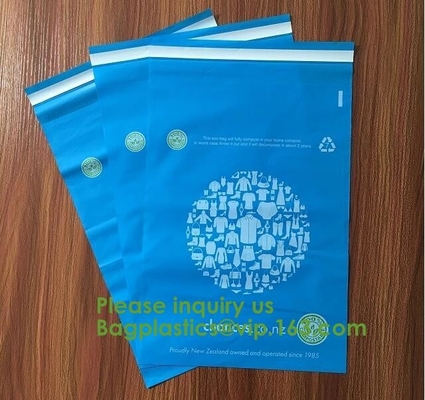 Pocket Cornstarch Biodegradable Mailing Bags Eco Friendly Self Seal Bags Biodegradable Padded Packaging Wrap Envelopes