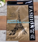 LDPE PP PVC FOIL plastic slider zip k clothing packaging bag with zipper, PE recloseable zipper bag, Eco-friendly