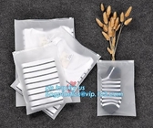 pp transparent bag with zipper slider forclothing packing, clear vinyl pvc zipper bags, slider zipper bag, pvc bag with