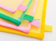 stationery within mesh PVC waterproof zipper document bag/ pvc folder, pp plastic file folder printable document bag